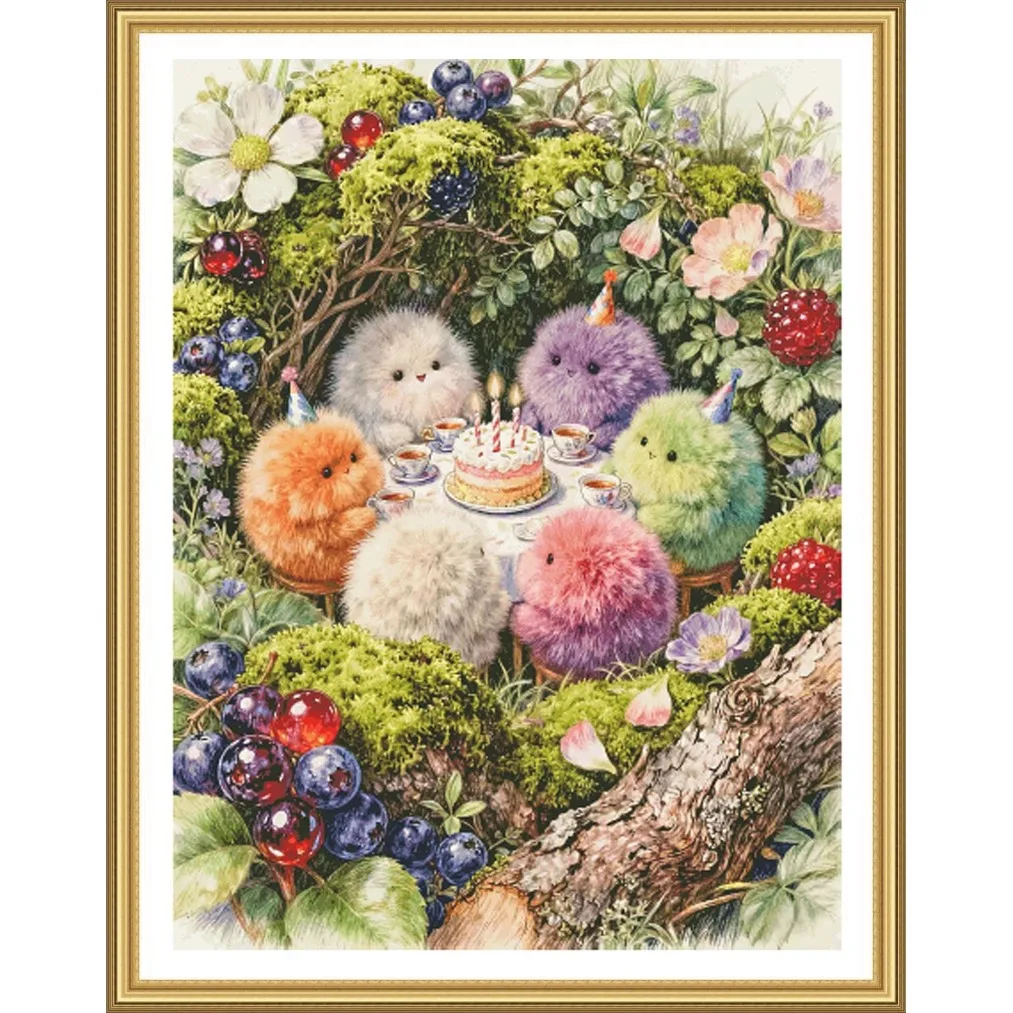 ZZ7963-Birthday Party 14CT 16CT 18CT Printed On Canvas Cross Stitch DIY Set Needlework Embroidery 176 Colors
ZZ7963-Birthday Party 14CT 16CT 18CT Printed On Canvas Cross Stitch DIY Set Needlework Embroidery 176 Colors