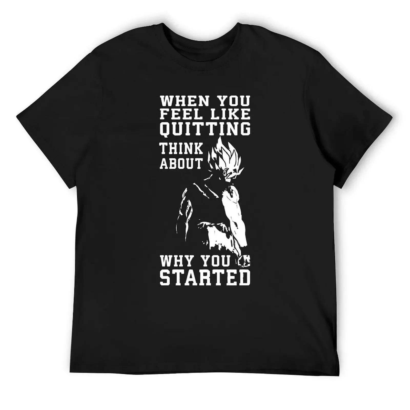 When You Feel Like Quitting - Anime Gym Motivational T-Shirt oversized man clothes for a boy baggy shirts t shirt for men
When You Feel Like Quitting - Anime Gym Motivational T-Shirt oversized man clothes for a boy baggy shirts t shirt for men