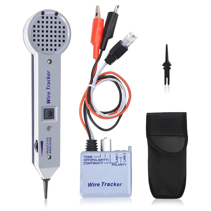Tone Generator Kit, Wire Tracer Circuit Tester, Metal 200EP Cable Tester, For Network Cables Collation
Tone Generator Kit, Wire Tracer Circuit Tester, Metal 200EP Cable Tester, For Network Cables Collation