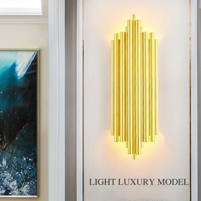 Gold LED Wall Lamp Modern Light Luxury Wsll Light Indoor Lighting Home Decor for Living Room Bedroom Bedside Kitchen Sconces
Gold LED Wall Lamp Modern Light Luxury Wsll Light Indoor Lighting Home Decor for Living Room Bedroom Bedside Kitchen Sconces