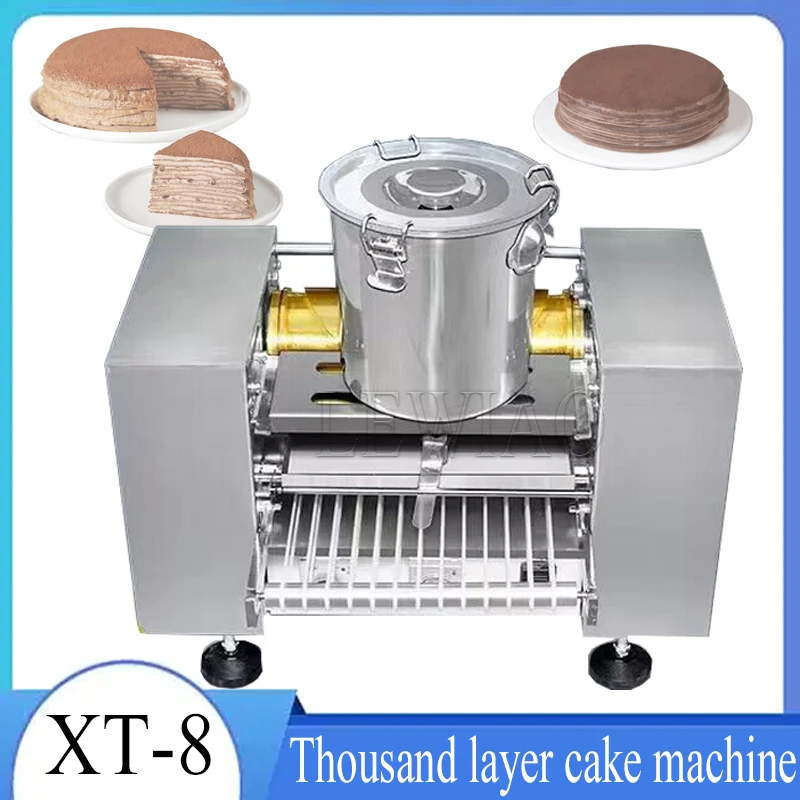 Commercial Automatic Cake Machine Automatique Thousand Layer Cake Pancake Skin Board Crepe Maker Making Machine
Commercial Automatic Cake Machine Automatique Thousand Layer Cake Pancake Skin Board Crepe Maker Making Machine