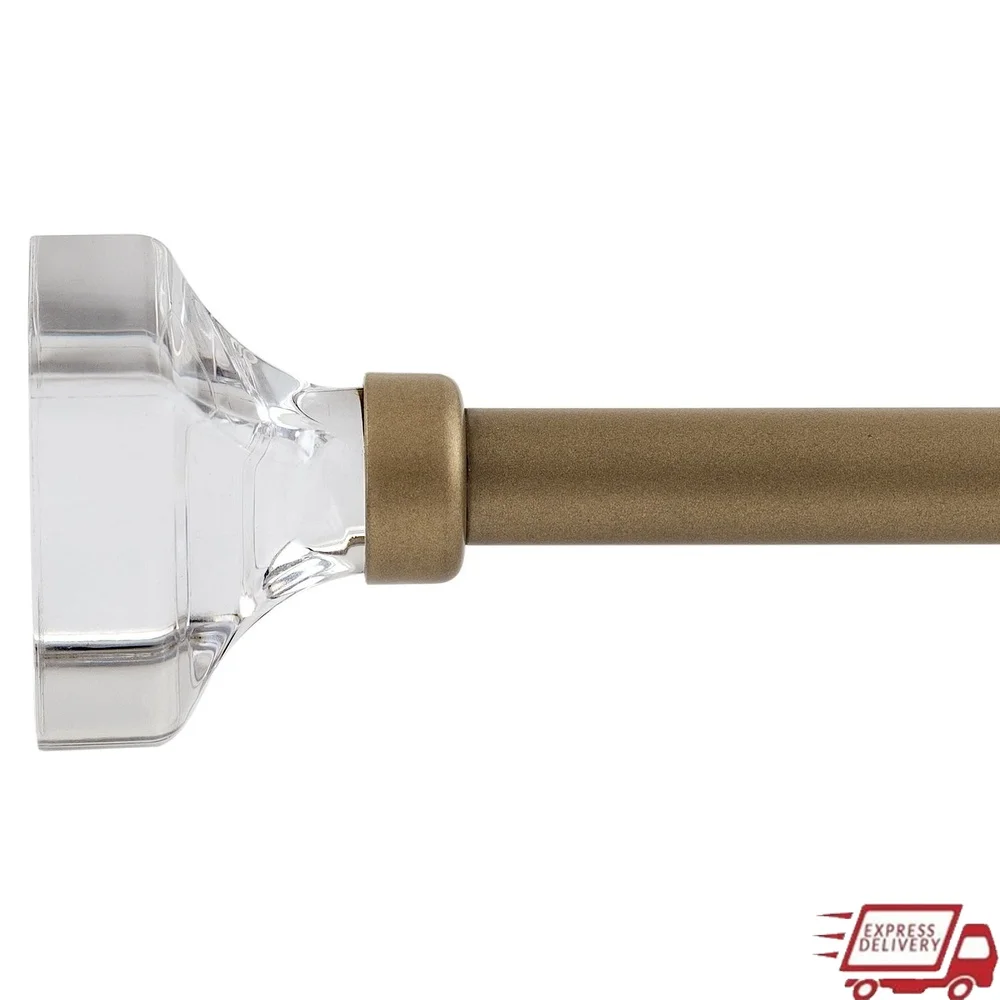 Регулируемый деревянный карниз для штор диаметром 1/2 дюйма, от 48 до 84-дюймов, с акриловыми квадратными накладками, окнами и дверями, золотого цвета
Регулируемый деревянный карниз для штор диаметром 1/2 дюйма, от 48 до 84-дюймов, с акриловыми квадратными накладками, окнами и дверями, золотого цвета