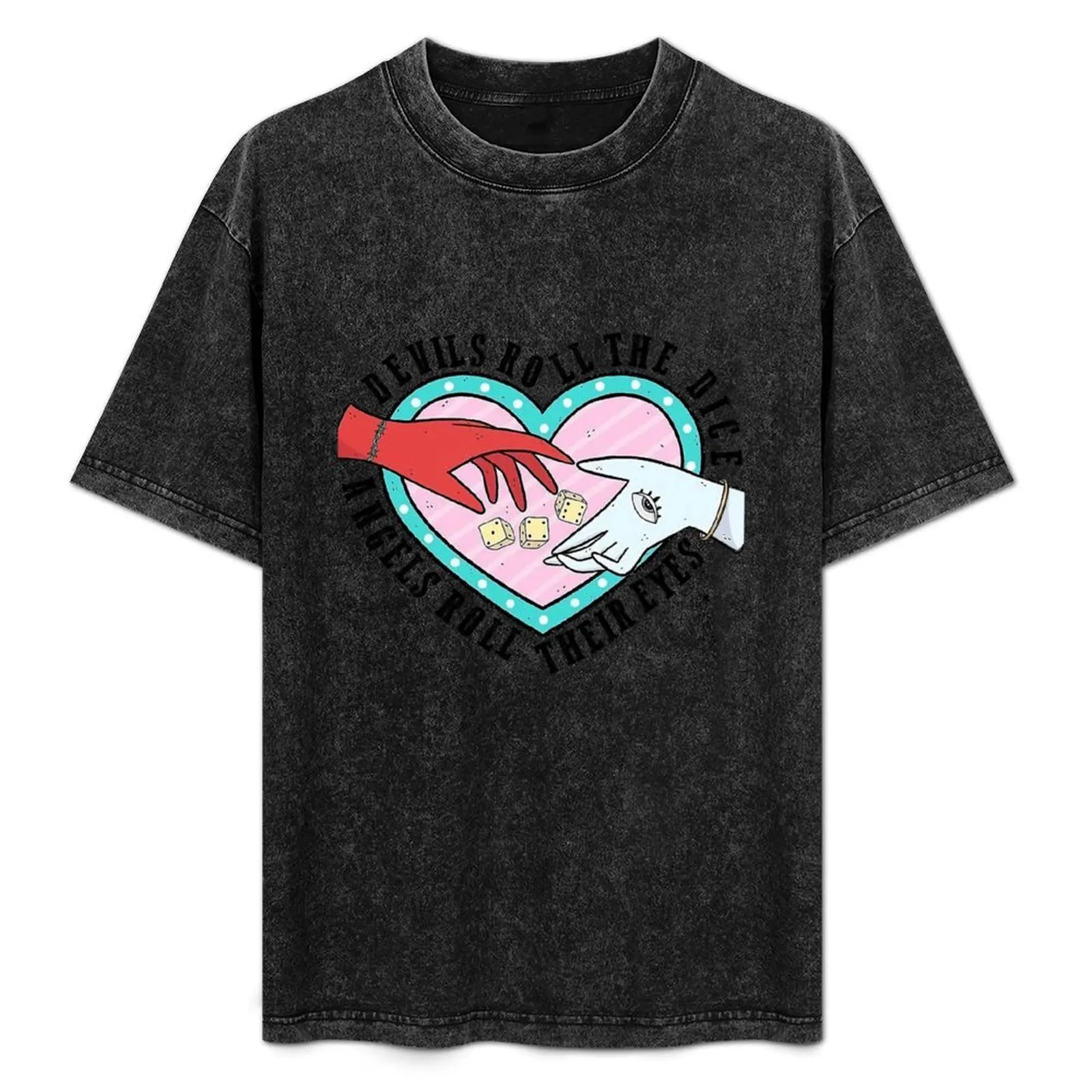 Devils Roll the Dice Angels Roll Their Eyes T-Shirt designer shirts summer 2025 graphic t shirt vintage tee shirts for men
Devils Roll the Dice Angels Roll Their Eyes T-Shirt designer shirts summer 2025 graphic t shirt vintage tee shirts for men