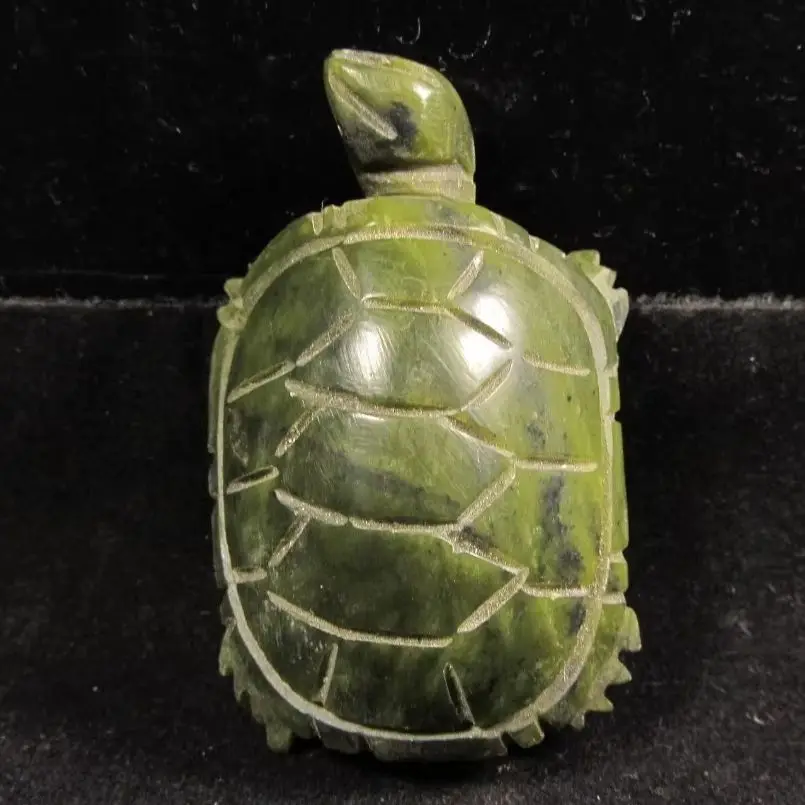 Natural Xiuyan Jade Turtles Healing Crystal Crafts Carvings Green Jade Figurine Reiki Energy Pocket Statue
Natural Xiuyan Jade Turtles Healing Crystal Crafts Carvings Green Jade Figurine Reiki Energy Pocket Statue