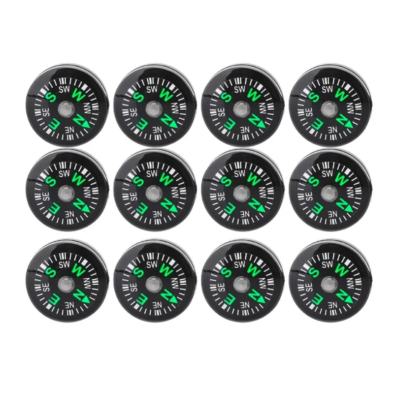 New 12Pcs 20mm Mini Pocket Oil Filled Compass Survival Compasses for Hiking Camping Outdoor Activities Accessory Multi Tools
New 12Pcs 20mm Mini Pocket Oil Filled Compass Survival Compasses for Hiking Camping Outdoor Activities Accessory Multi Tools