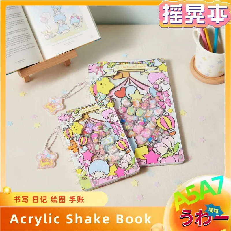 Акриловый блокнот-шейкер A5/A7 «Гемини»: милый мультяшный классический дневник для записей, канцелярские принадлежности, подарок для студентов и друзей, стикеры
Акриловый блокнот-шейкер A5/A7 «Гемини»: милый мультяшный классический дневник для записей, канцелярские принадлежности, подарок для студентов и друзей, стикеры