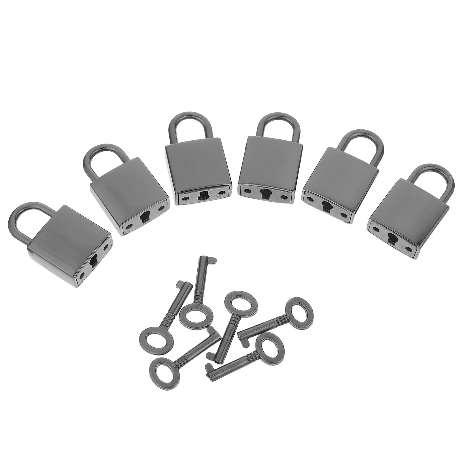 6Sets Travel Luggage Locks Portable Alloy Keyed Padlocks 20mm Mini Padlock for Suitcase Backpack Diary Security 
6Sets Travel Luggage Locks Portable Alloy Keyed Padlocks 20mm Mini Padlock for Suitcase Backpack Diary Security