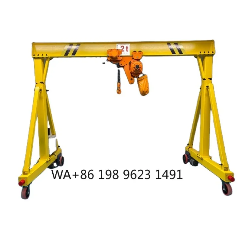 Small Mobile Highefficiency Adjustable Height Workshop Crane Engineering Construction Small Mobile Gantry Electric Hoist Crane
Small Mobile Highefficiency Adjustable Height Workshop Crane Engineering Construction Small Mobile Gantry Electric Hoist Crane