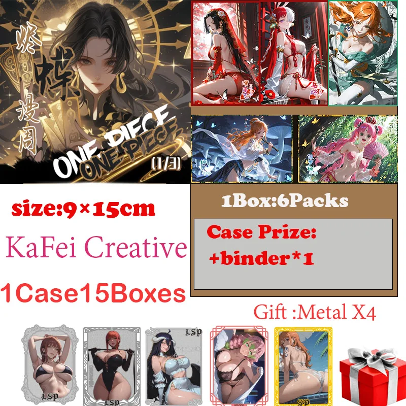 2025 Latest Kafei Culture One Piece A6 Boards Luffy Boa Robin Booster Box ACG CCG TCG Hit Doujin Toys And Hobbies Gift
2025 Latest Kafei Culture One Piece A6 Boards Luffy Boa Robin Booster Box ACG CCG TCG Hit Doujin Toys And Hobbies Gift