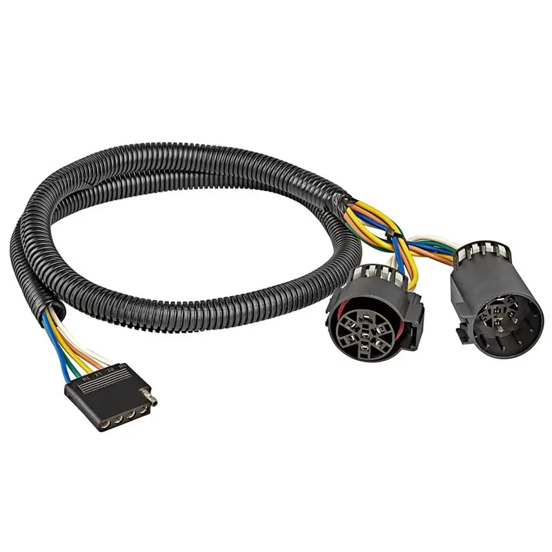 Limited Time Offer 56584 5-Pin Trailer Connector To 7-Pin Connector Trailer Wiring Harness (Long 41 Inches) For USCAR Vehicle-Si
Limited Time Offer 56584 5-Pin Trailer Connector To 7-Pin Connector Trailer Wiring Harness (Long 41 Inches) For USCAR Vehicle-Si