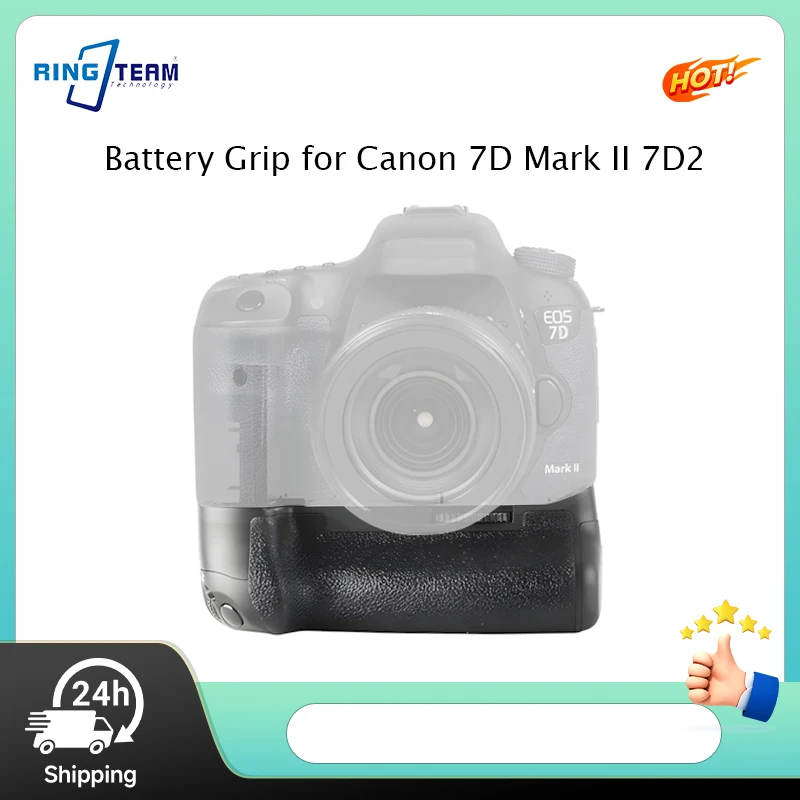 BG-E16 Vertical Battery Grip for Canon EOS 7D Mark II 7D2 Works with LP-E6N LP-E6 & AA for Professional Photography
BG-E16 Vertical Battery Grip for Canon EOS 7D Mark II 7D2 Works with LP-E6N LP-E6 & AA for Professional Photography