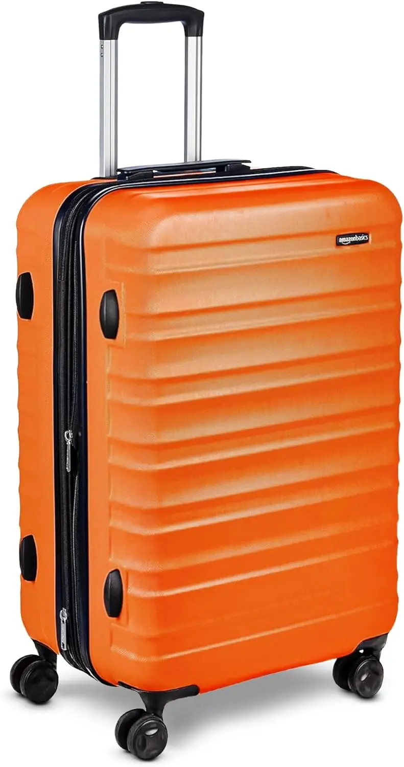 Medium Hardside Luggage with Wheels, Expandable Suitcase for 1-2 Week Trips, Scratch-Resistant Orange 26-Inch
Medium Hardside Luggage with Wheels, Expandable Suitcase for 1-2 Week Trips, Scratch-Resistant Orange 26-Inch