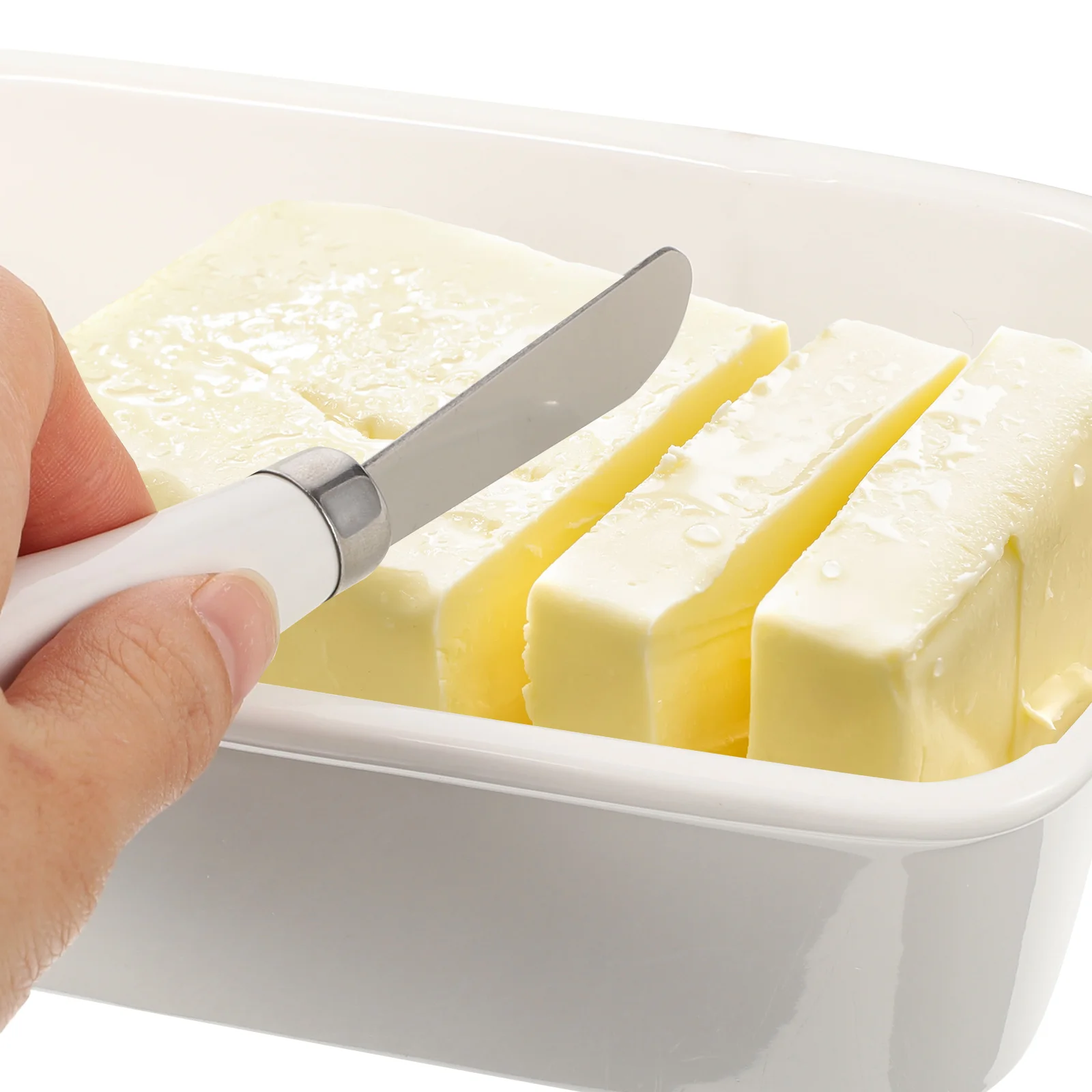 1 Set Of Ceramic Dish With Bamboo Lid Household Kitchen Storage Box For Cheese Butter Container Sealed Keeper Tools Home Use
1 Set Of Ceramic Dish With Bamboo Lid Household Kitchen Storage Box For Cheese Butter Container Sealed Keeper Tools Home Use