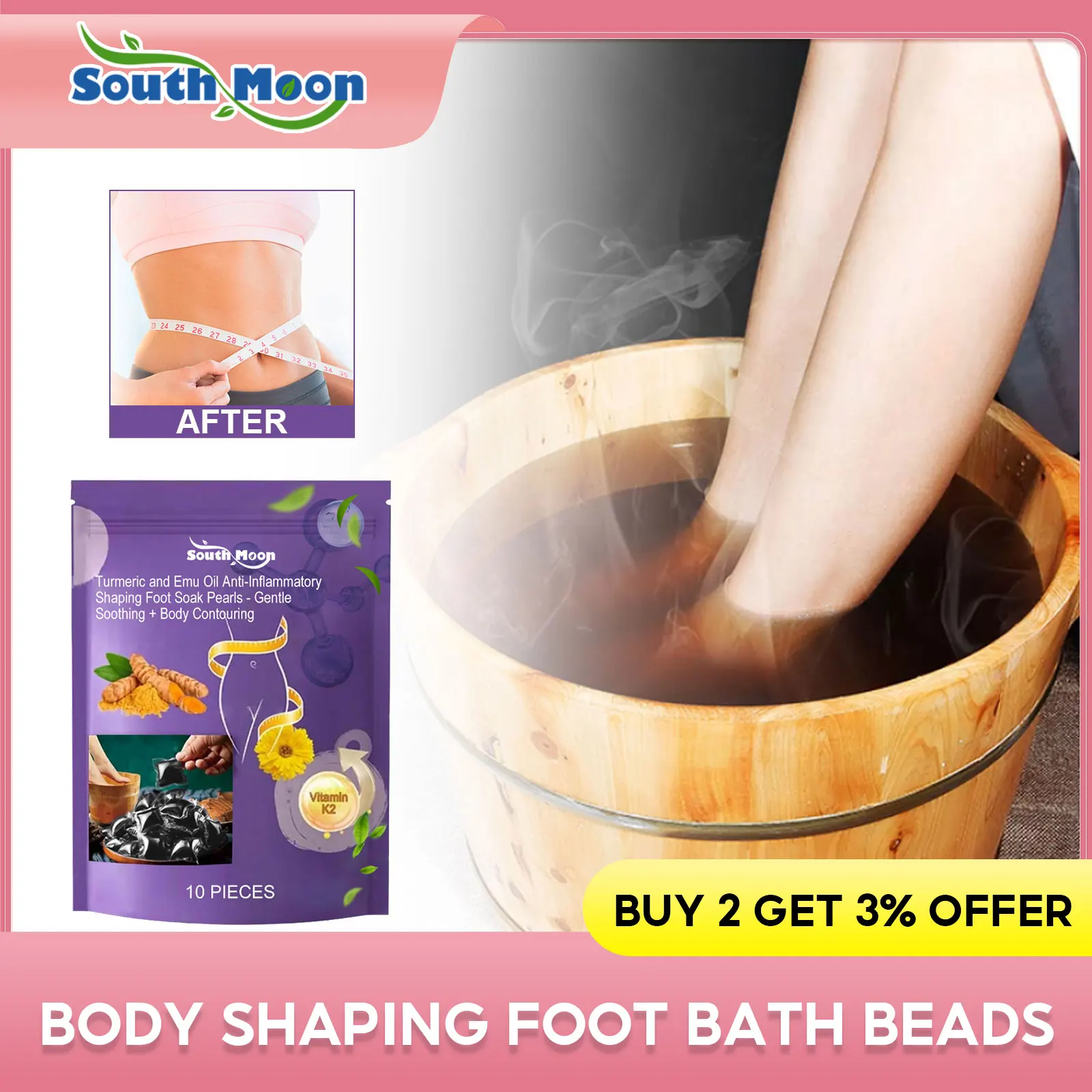 Body Detox Foot Bath Promote Lymphatic Drainage Improve Joint Discomfort Reduce Leg Pain Swelling Fat Burning Foot Soak Gel Bead
Body Detox Foot Bath Promote Lymphatic Drainage Improve Joint Discomfort Reduce Leg Pain Swelling Fat Burning Foot Soak Gel Bead