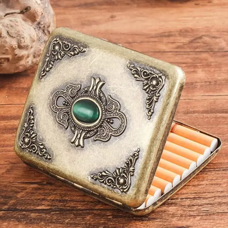 Металлический портсигар, двусторонний и пружинный зажим, открытый карманный мундштук для 20 сигарет, рельефные перо, мужские подарочные коробки
Металлический портсигар, двусторонний и пружинный зажим, открытый карманный мундштук для 20 сигарет, рельефные перо, мужские подарочные коробки