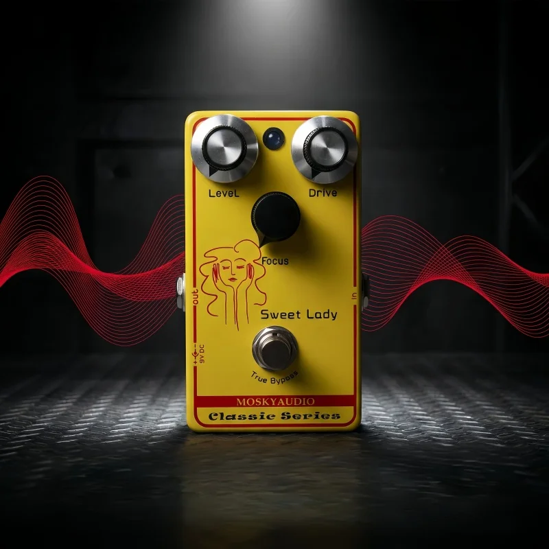 Mosky SWEER LADY Low Gain Overdrive: True Bypass Effect Pedal for Electric Guitar/Bass, Features Level, Drive, Focus Controls
Mosky SWEER LADY Low Gain Overdrive: True Bypass Effect Pedal for Electric Guitar/Bass, Features Level, Drive, Focus Controls