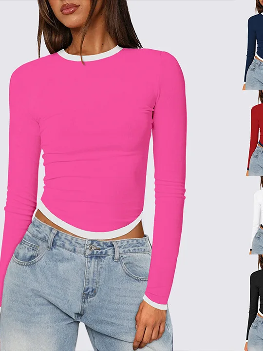 Casual Slim Fit round Ne Pullover Top High Waist Cosite Fabric Lightweight Spring Printed Women's Base Layer Pants
Casual Slim Fit round Ne Pullover Top High Waist Cosite Fabric Lightweight Spring Printed Women's Base Layer Pants