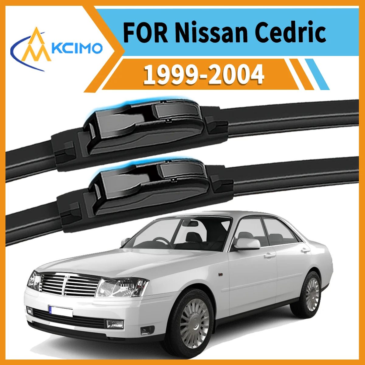 Drive Confidently 2PCS Premium Wiper Blades For Nissan Cedric Y34 1999–2004 All-Season Clarity Strong Frame Smooth Wipe
Drive Confidently 2PCS Premium Wiper Blades For Nissan Cedric Y34 1999–2004 All-Season Clarity Strong Frame Smooth Wipe