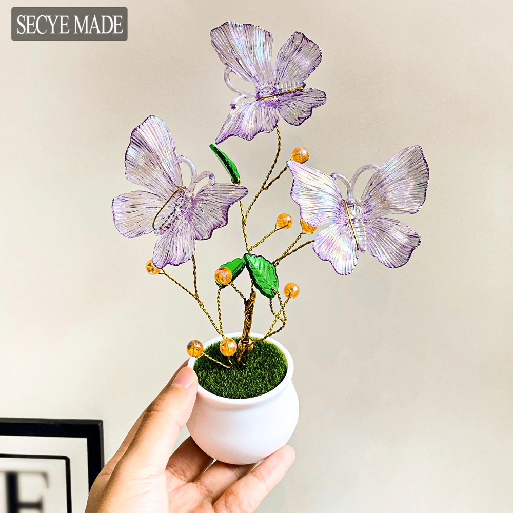 Butterfly Potted Plant Simulation Miniature Bonsai Romantic Tea Party Desktop Decoration Wedding Christmas Home Ornaments L35
Butterfly Potted Plant Simulation Miniature Bonsai Romantic Tea Party Desktop Decoration Wedding Christmas Home Ornaments L35