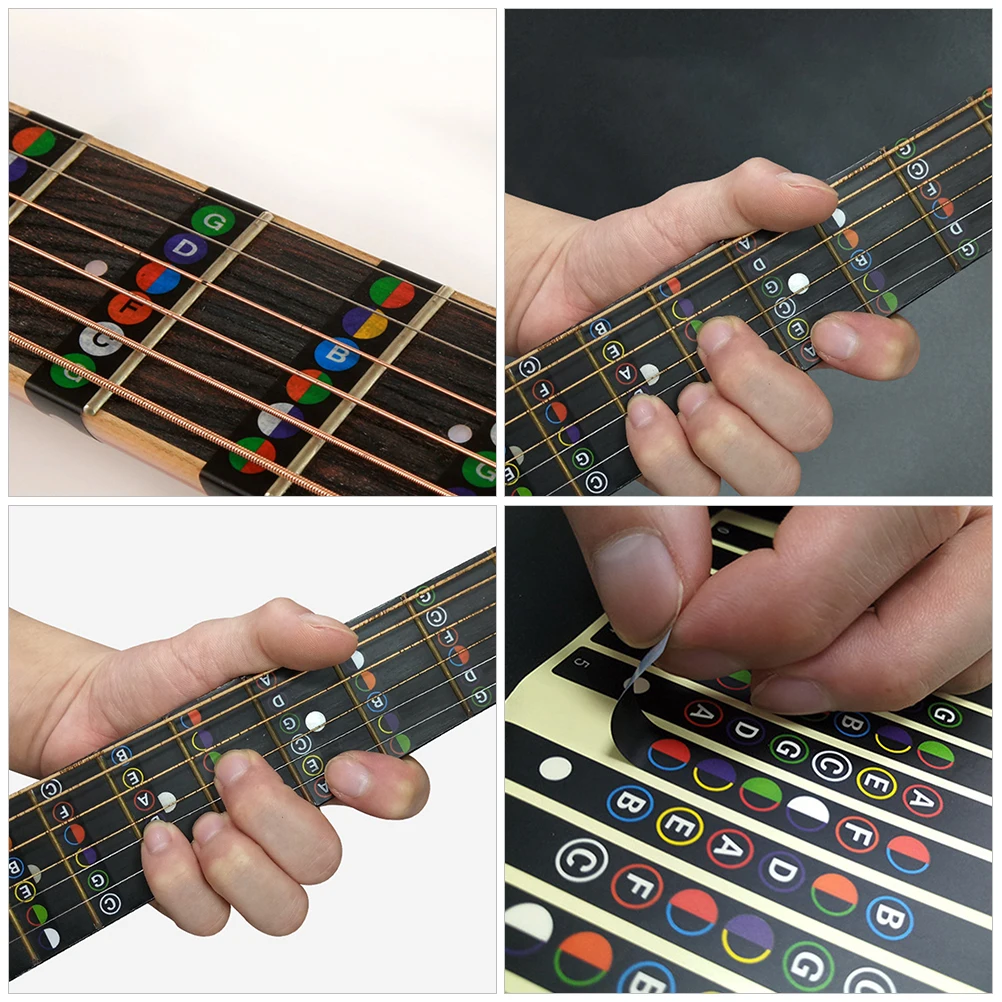 6 Sheets Decorate Guitar Sticker Stickers Musical Instrument Acoustic Accessories
6 Sheets Decorate Guitar Sticker Stickers Musical Instrument Acoustic Accessories