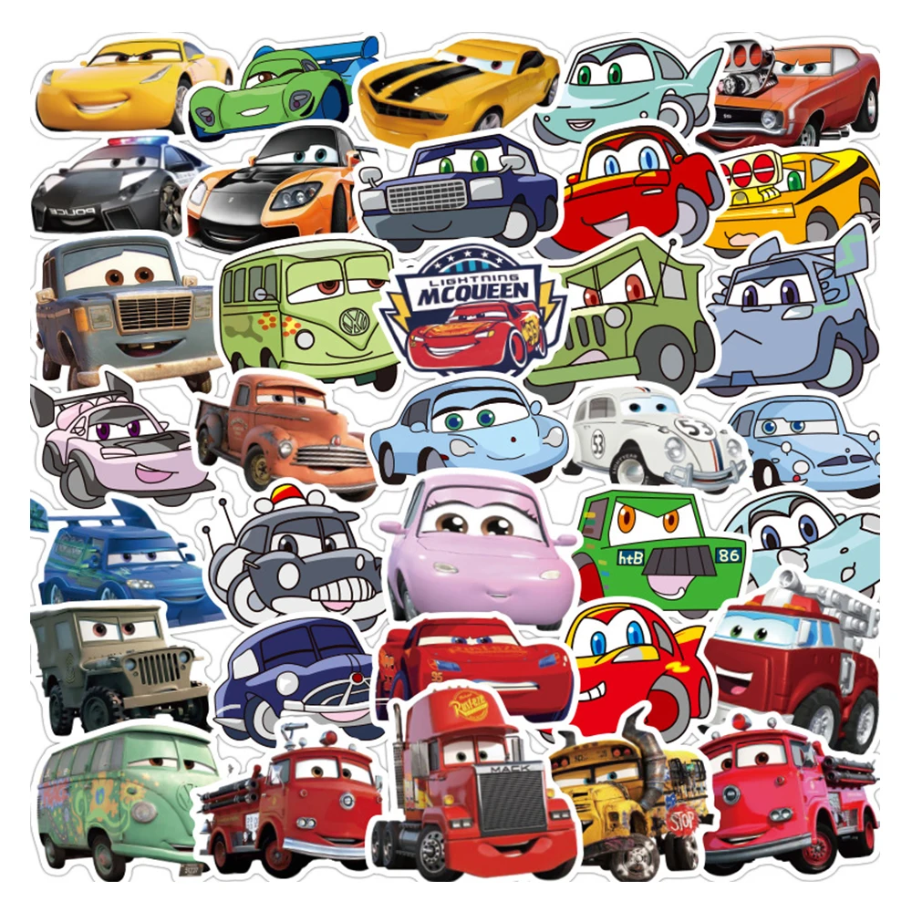 10/30/50pcs Disney Cartoon Cars Stickers for Kids Waterproof Graffiti Phone Case Laptop Luggage Vinyl Cute Anime Decals Toys
10/30/50pcs Disney Cartoon Cars Stickers for Kids Waterproof Graffiti Phone Case Laptop Luggage Vinyl Cute Anime Decals Toys
