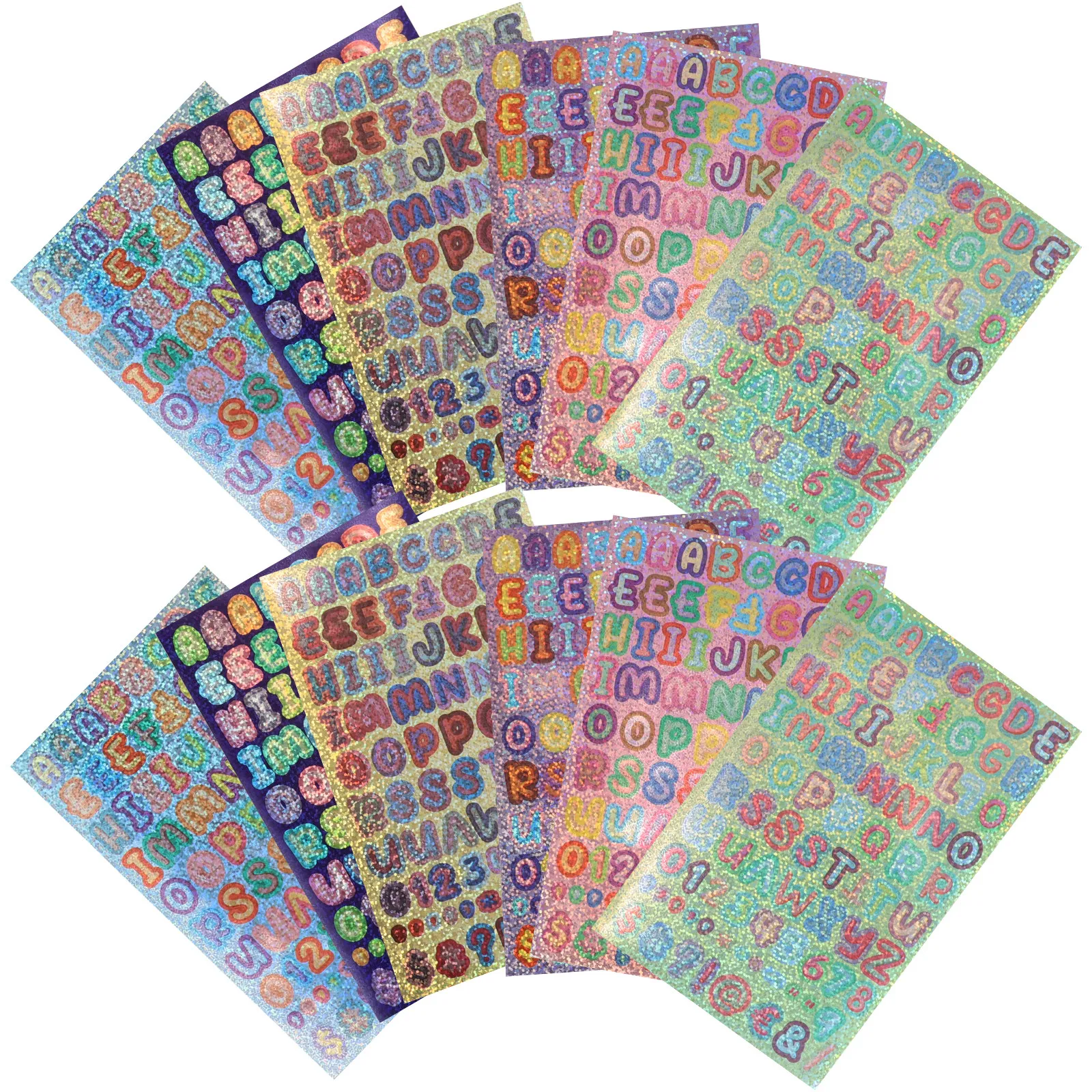 12 Sheets Alphabet Number Stickers Easy Peel Self Adhesive Letters Numbers for Craft Projects Water Bottle Laptop Diary
12 Sheets Alphabet Number Stickers Easy Peel Self Adhesive Letters Numbers for Craft Projects Water Bottle Laptop Diary