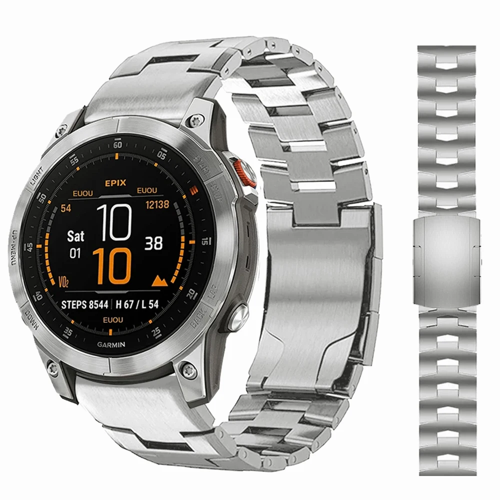 Титановый ремешок для Garmin Forerunner 965 955 745 LTE/подход S70/instinct 2X Solar QuickFit 22 мм 26 мм металлический браслет Wacth Band
Титановый ремешок для Garmin Forerunner 965 955 745 LTE/подход S70/instinct 2X Solar QuickFit 22 мм 26 мм металлический браслет Wacth Band