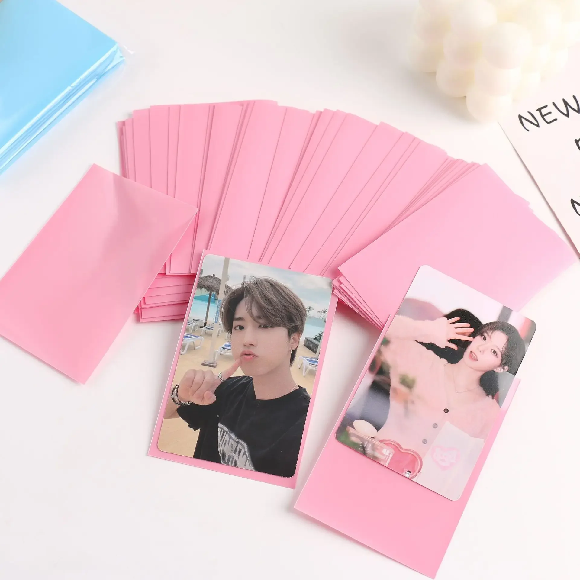 61x91mm Korea Photocard Sleeves 50Pcs Acid Free Clear CPP Holographic Card Protector 3 Inch Album Binder Supplies
61x91mm Korea Photocard Sleeves 50Pcs Acid Free Clear CPP Holographic Card Protector 3 Inch Album Binder Supplies