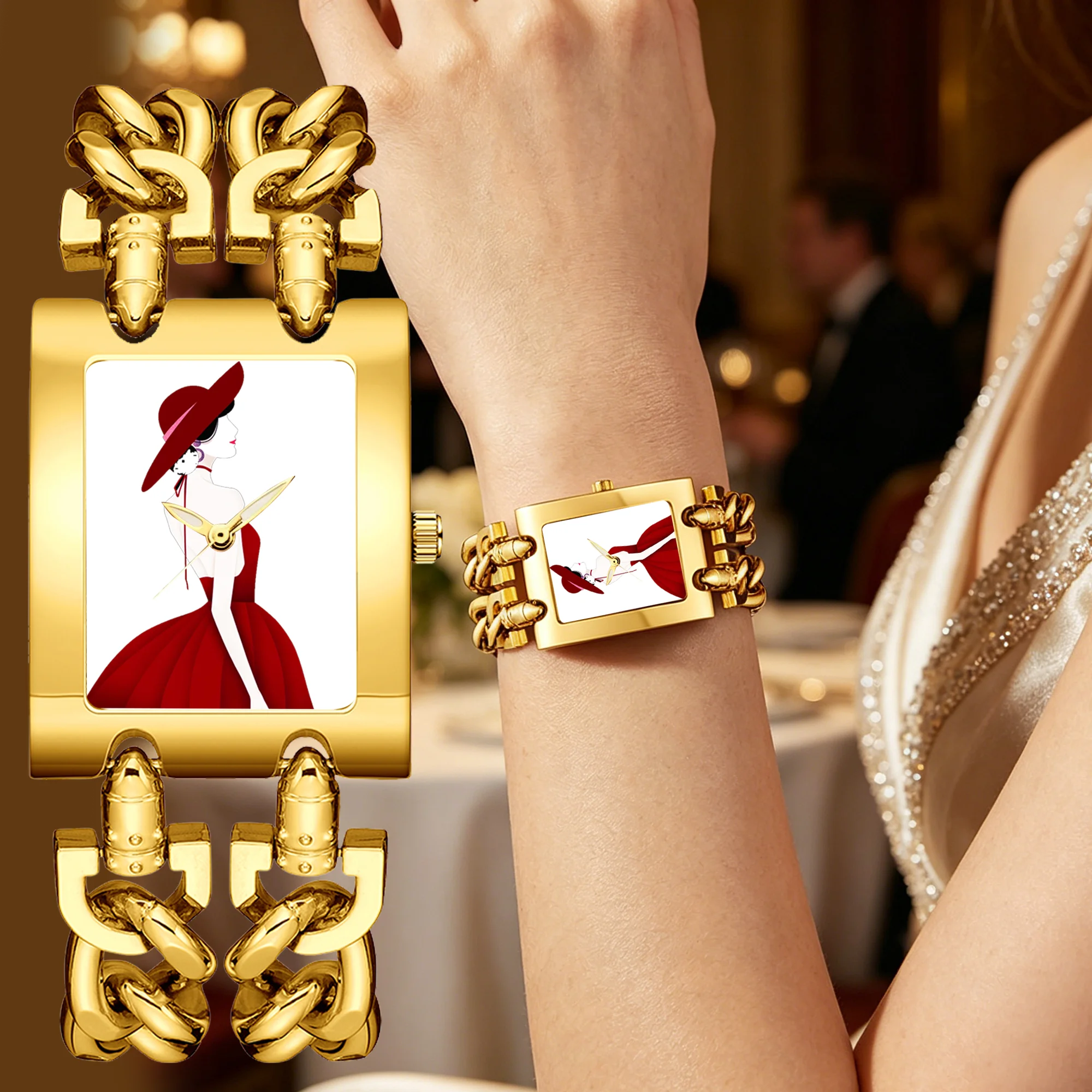 DIY Customisable Photo Watch: Stylish and Elegant Ladies' Business-Style Minimalist Quartz Watch – Perfect as a Festive Gift
DIY Customisable Photo Watch: Stylish and Elegant Ladies' Business-Style Minimalist Quartz Watch – Perfect as a Festive Gift