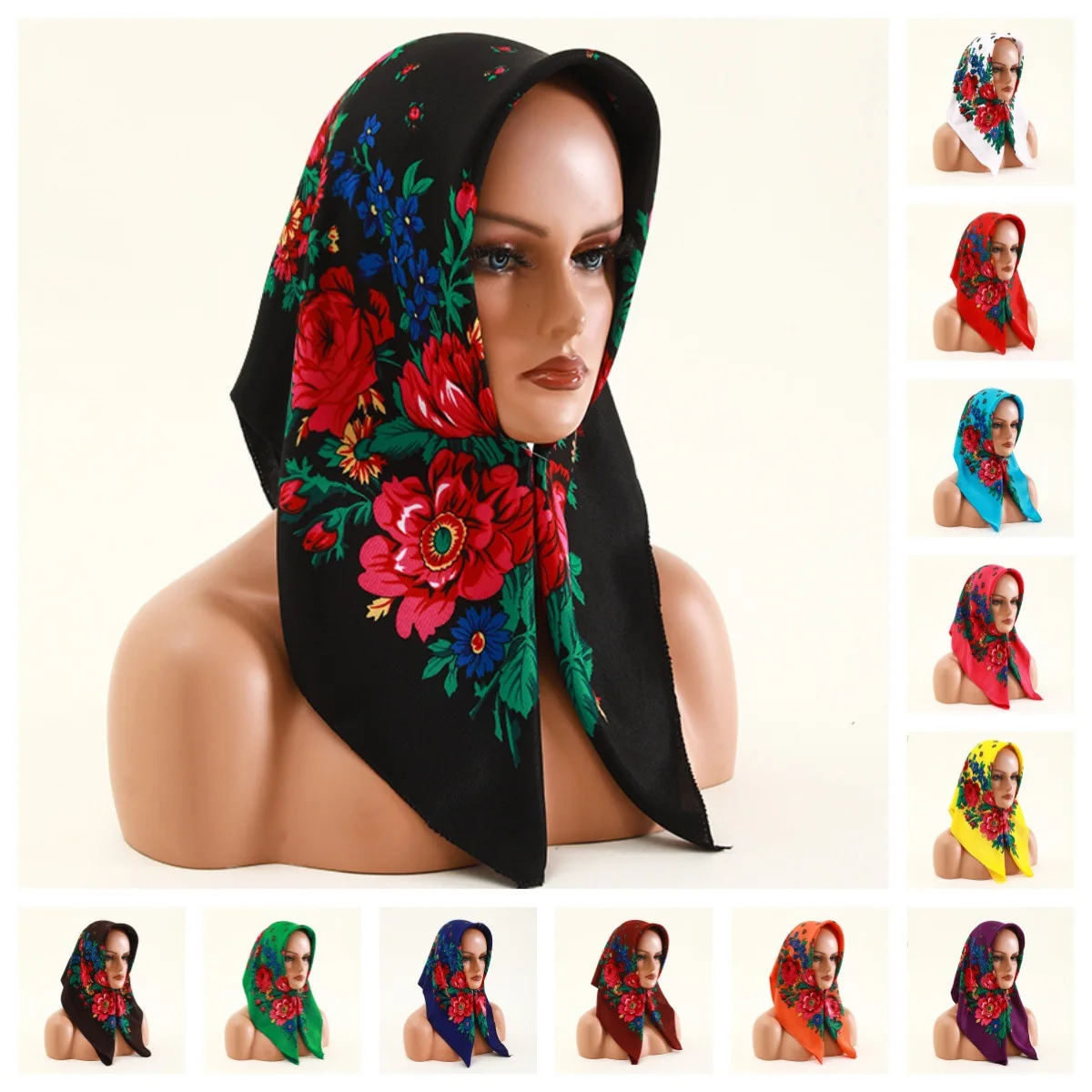 2026 Fashionable Temperament Ethnic Style Printed 70cm Small Square Scarf Headscarf Hat Women's Retro Printed Flowers Silk Scarf
2026 Fashionable Temperament Ethnic Style Printed 70cm Small Square Scarf Headscarf Hat Women's Retro Printed Flowers Silk Scarf