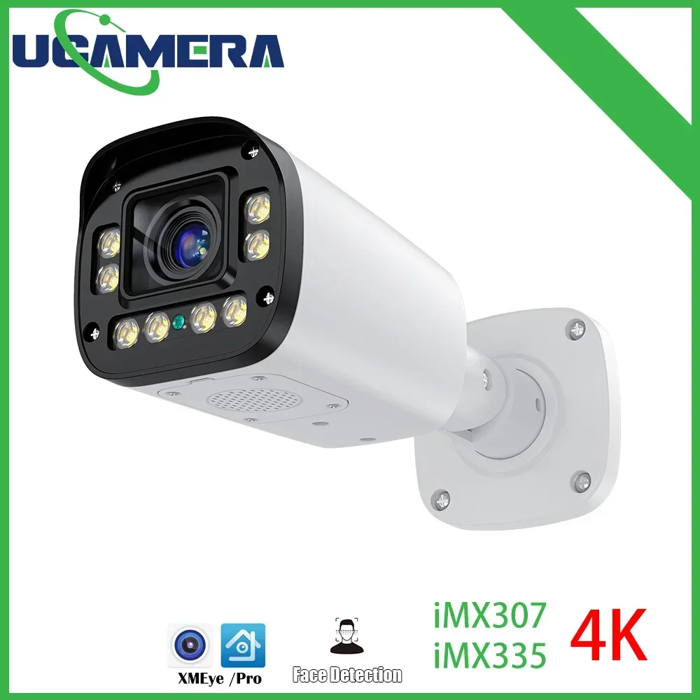 Face 2.7-13.5mm 5X Bullet Camera H.265 6MP IMX335 IMX307 Two Way Audio IP Camera Surveillance Video CCTV Video Surveillance
Face 2.7-13.5mm 5X Bullet Camera H.265 6MP IMX335 IMX307 Two Way Audio IP Camera Surveillance Video CCTV Video Surveillance