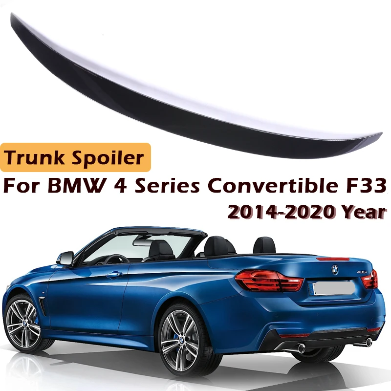 Rear Trunk Spoiler Bumper Lip For BMW 4 Series Convertible F33Carbon Fiber PSM M4 MP Style Wing Tail Kit 2014-2020 Gloss Black
Rear Trunk Spoiler Bumper Lip For BMW 4 Series Convertible F33Carbon Fiber PSM M4 MP Style Wing Tail Kit 2014-2020 Gloss Black