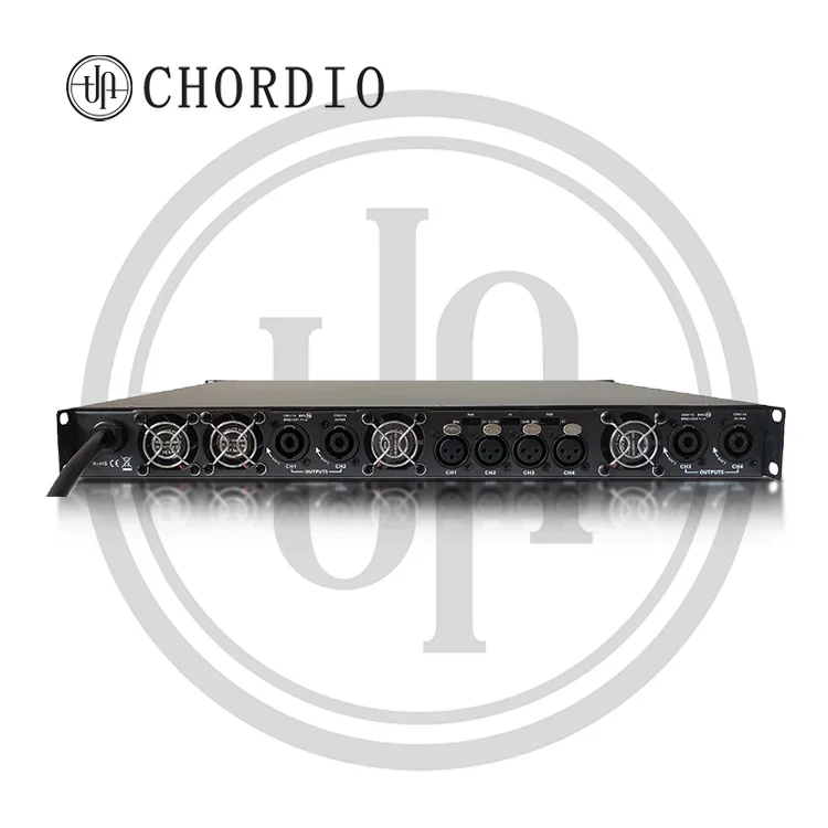 Chordio Four-Channel Professional Digital Power Amplifier Post-Stage Subwoofer H4-1000 Pure DJ Speaker
Chordio Four-Channel Professional Digital Power Amplifier Post-Stage Subwoofer H4-1000 Pure DJ Speaker