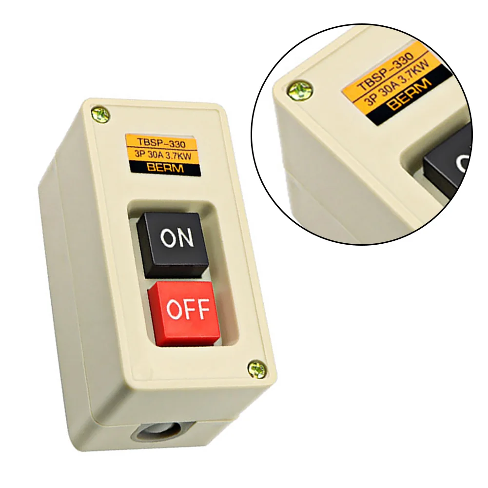 Кнопочный переключатель Промышленный переключатель Завод мастерской 1 шт. Поддерживается включение выключение питания для механического оборудования и т. д.
Кнопочный переключатель Промышленный переключатель Завод мастерской 1 шт. Поддерживается включение выключение питания для механического оборудования и т. д.