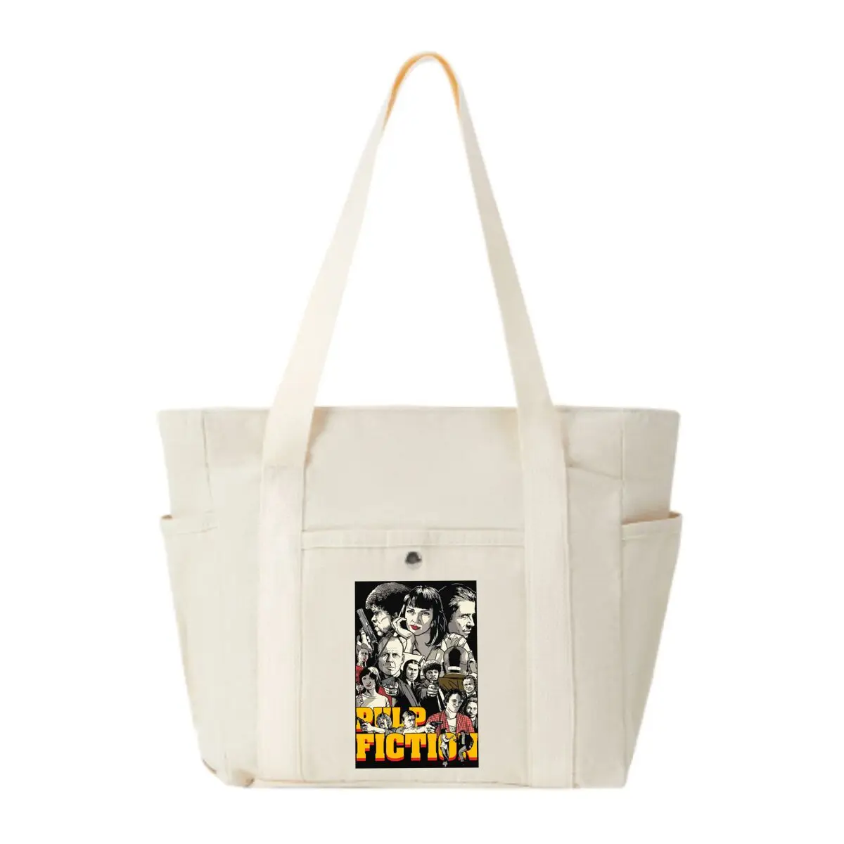 Криминальное чтиво, искусство фильма, повседневная холщовая сумка на плечо с несколькими карманами, пригородная сумка в американском стиле
Криминальное чтиво, искусство фильма, повседневная холщовая сумка на плечо с несколькими карманами, пригородная сумка в американском стиле