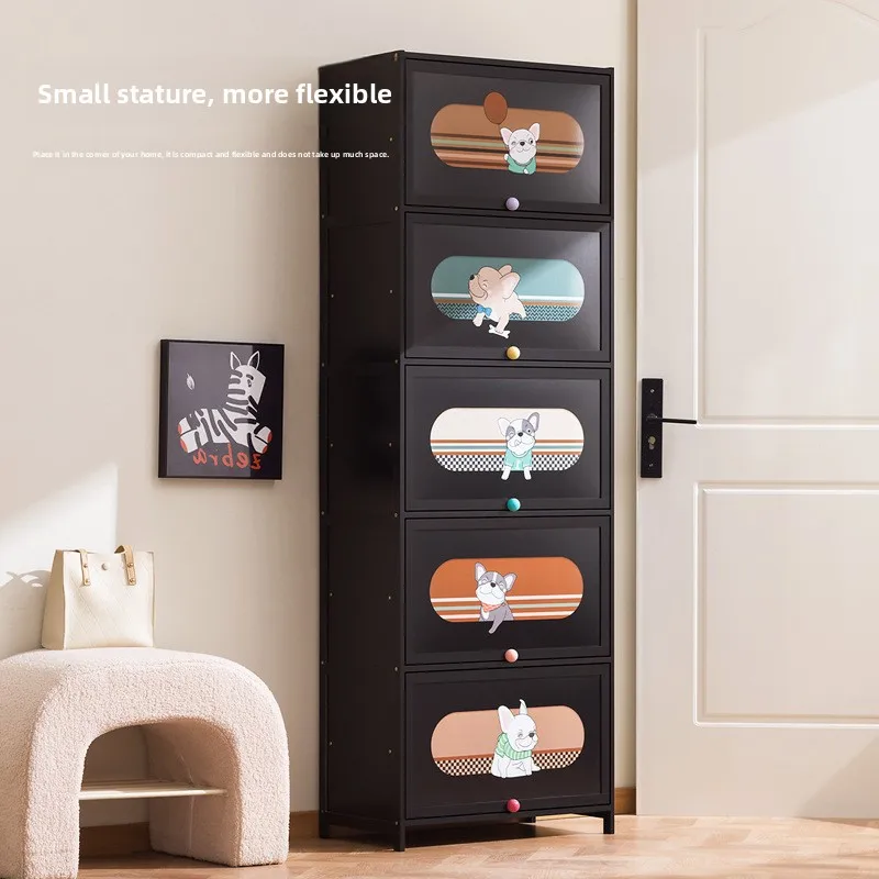 Enter the entrance, enter the door, floor-to-ceiling multi-layer door, dustproof shoe rack, simple and large-capacity storage
Enter the entrance, enter the door, floor-to-ceiling multi-layer door, dustproof shoe rack, simple and large-capacity storage
