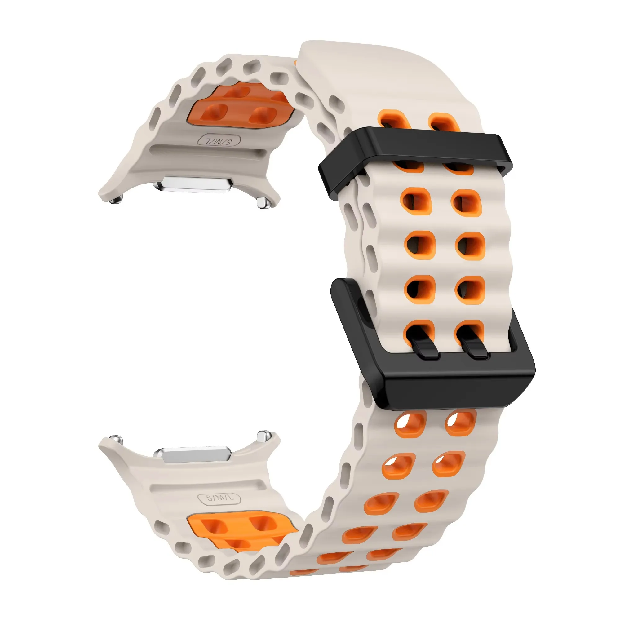 Two-Tone Sports Silicone Strap For Samsung Galaxy Watch Ultra Marine Band Bracelet For GalaxyWatch Ultra 47mm Watchband
Two-Tone Sports Silicone Strap For Samsung Galaxy Watch Ultra Marine Band Bracelet For GalaxyWatch Ultra 47mm Watchband