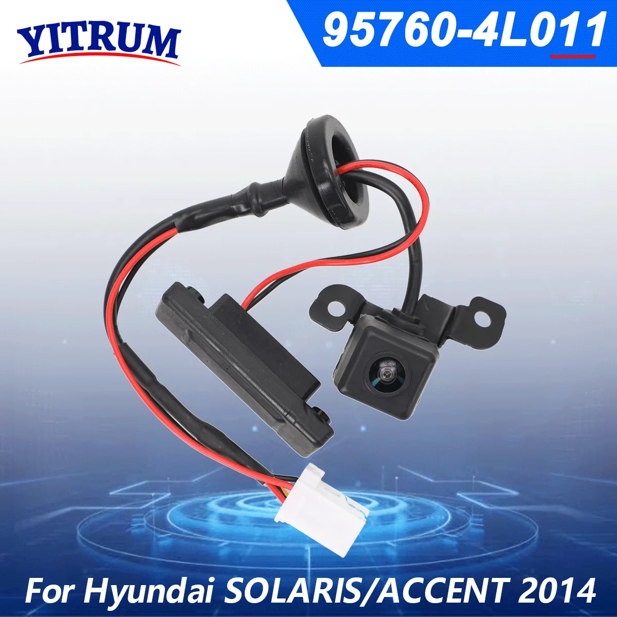 95760-4L011 For Hyundai SOLARIS/ACCENT 2014 Rear View Backup Camera Reverse Park Assist Camera High Quality 957604L011
95760-4L011 For Hyundai SOLARIS/ACCENT 2014 Rear View Backup Camera Reverse Park Assist Camera High Quality 957604L011