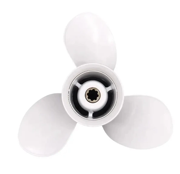 63V-45945-10-EL Outboard Propeller 9-1/4x9 for 9.9HP 15HP 20HP Motor Aluminum Alloy Screw 3 Blade 8 Spline Tooth
63V-45945-10-EL Outboard Propeller 9-1/4x9 for 9.9HP 15HP 20HP Motor Aluminum Alloy Screw 3 Blade 8 Spline Tooth