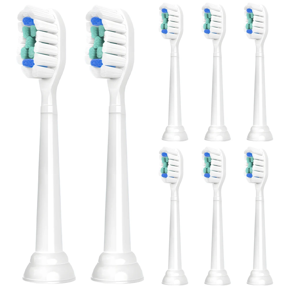 Сменные насадки для электрической зубной щетки Philips Sonicare, профессиональные насадки с щетиной Dupont.
Сменные насадки для электрической зубной щетки Philips Sonicare, профессиональные насадки с щетиной Dupont.