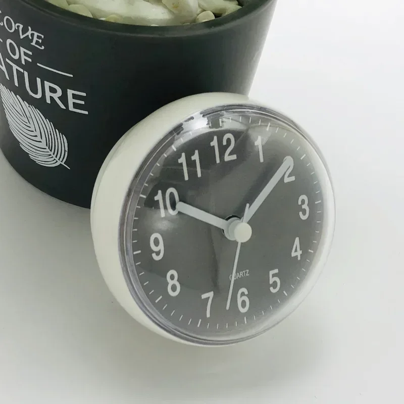 Mini Sucker Wall Clock Bathroom Anti-Fog Waterproof 7cm Kitchen Toilet Small Quartz Table Clock
Mini Sucker Wall Clock Bathroom Anti-Fog Waterproof 7cm Kitchen Toilet Small Quartz Table Clock