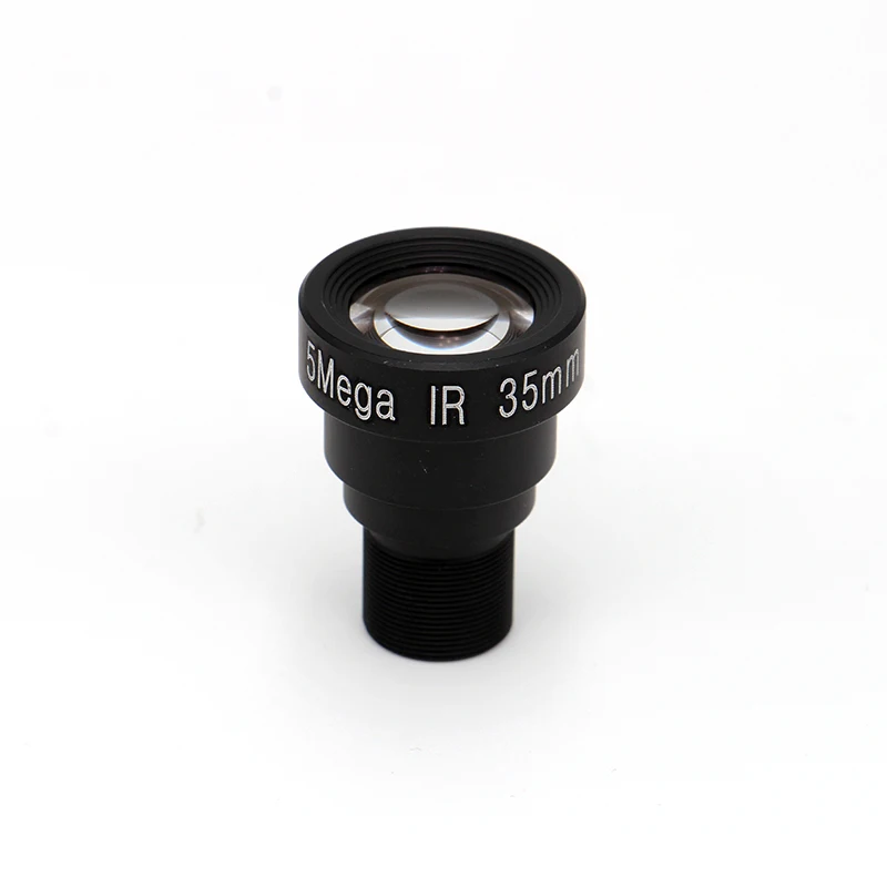 1/1.7" 35mm M12 Lens 5MP F3.0 Low Distortion S Mount Board Lens for CCTV System IP Network IP Security Camera SL-0238
1/1.7" 35mm M12 Lens 5MP F3.0 Low Distortion S Mount Board Lens for CCTV System IP Network IP Security Camera SL-0238