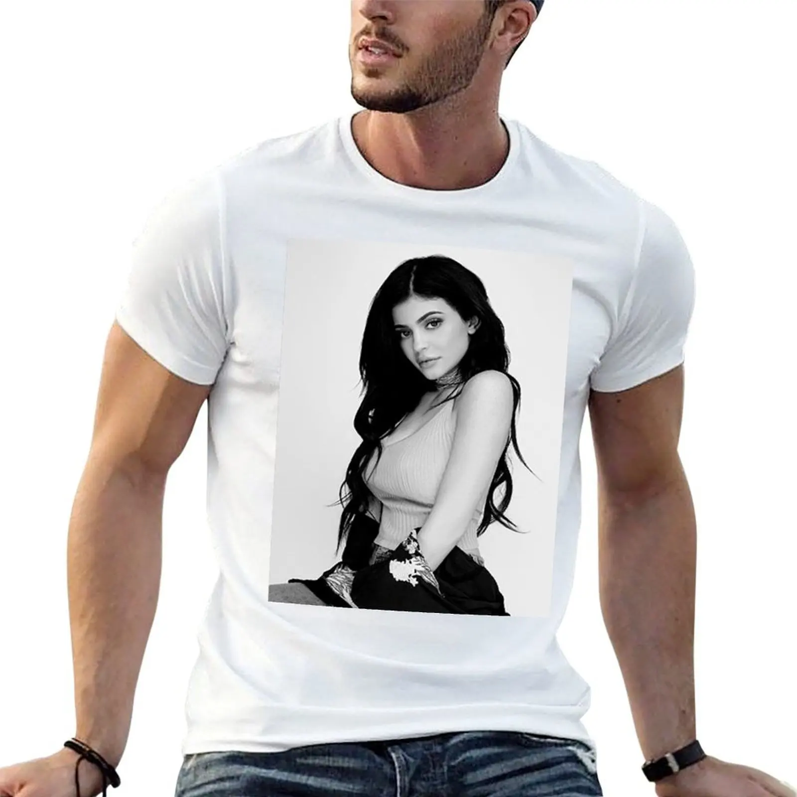 Kylie Jenner T-Shirt t shirts for man pack cotton man tshirt t shirt custom print T-Shirt
Kylie Jenner T-Shirt t shirts for man pack cotton man tshirt t shirt custom print T-Shirt