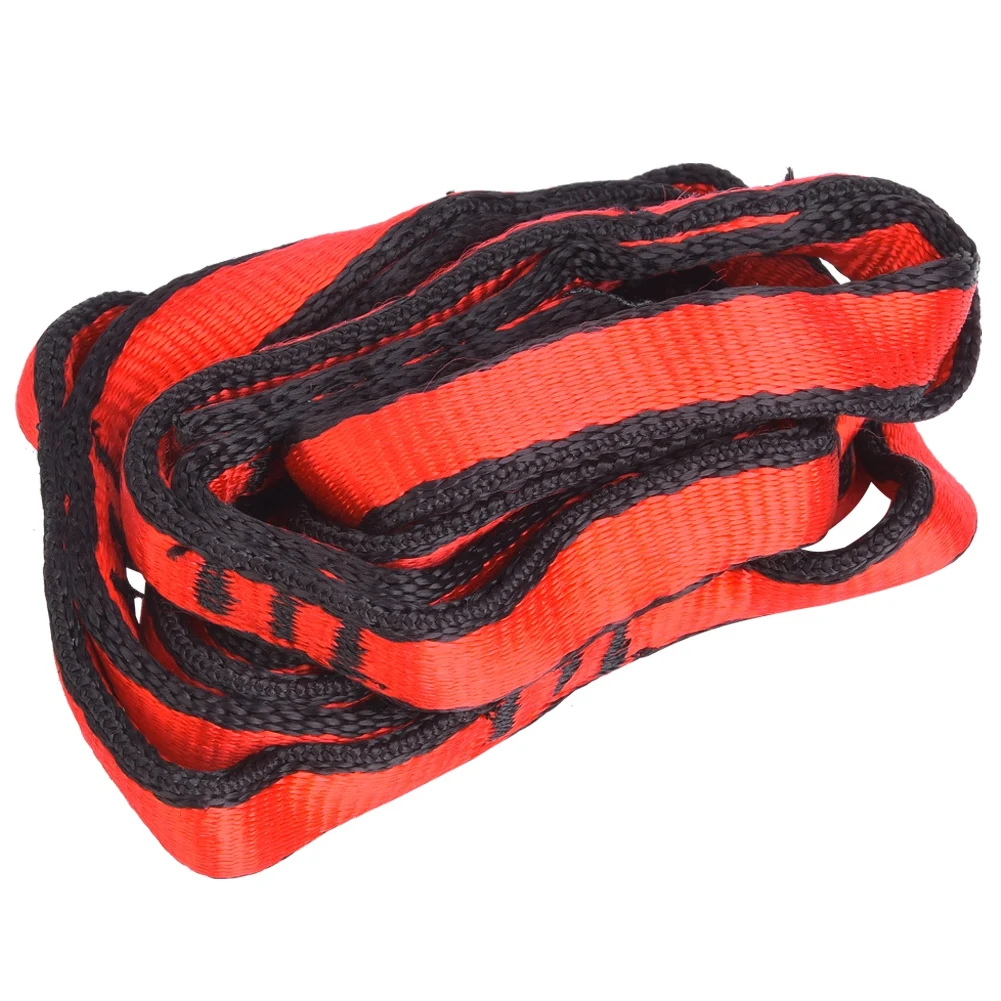 Mountaineering Strap, 23KN Nylon Chain Rope with Loop Yoga Hammock Hanging Strap Mountaineering Climbing Accessory
Mountaineering Strap, 23KN Nylon Chain Rope with Loop Yoga Hammock Hanging Strap Mountaineering Climbing Accessory