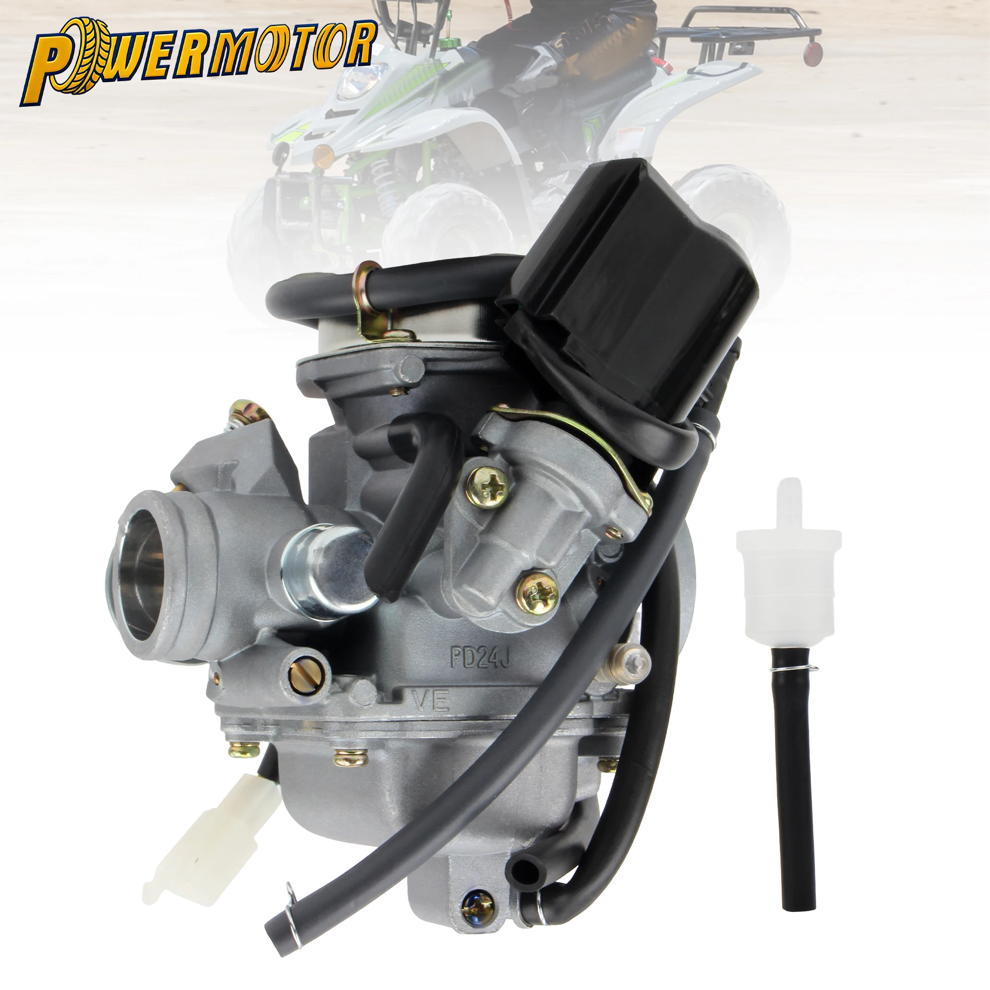PD24J 24mm Motorcycle Carburetor Accessories For GY6 4 Stroke Engine 125cc 150cc ATV Go Kart Scooter Moped Universal Carburettor
PD24J 24mm Motorcycle Carburetor Accessories For GY6 4 Stroke Engine 125cc 150cc ATV Go Kart Scooter Moped Universal Carburettor