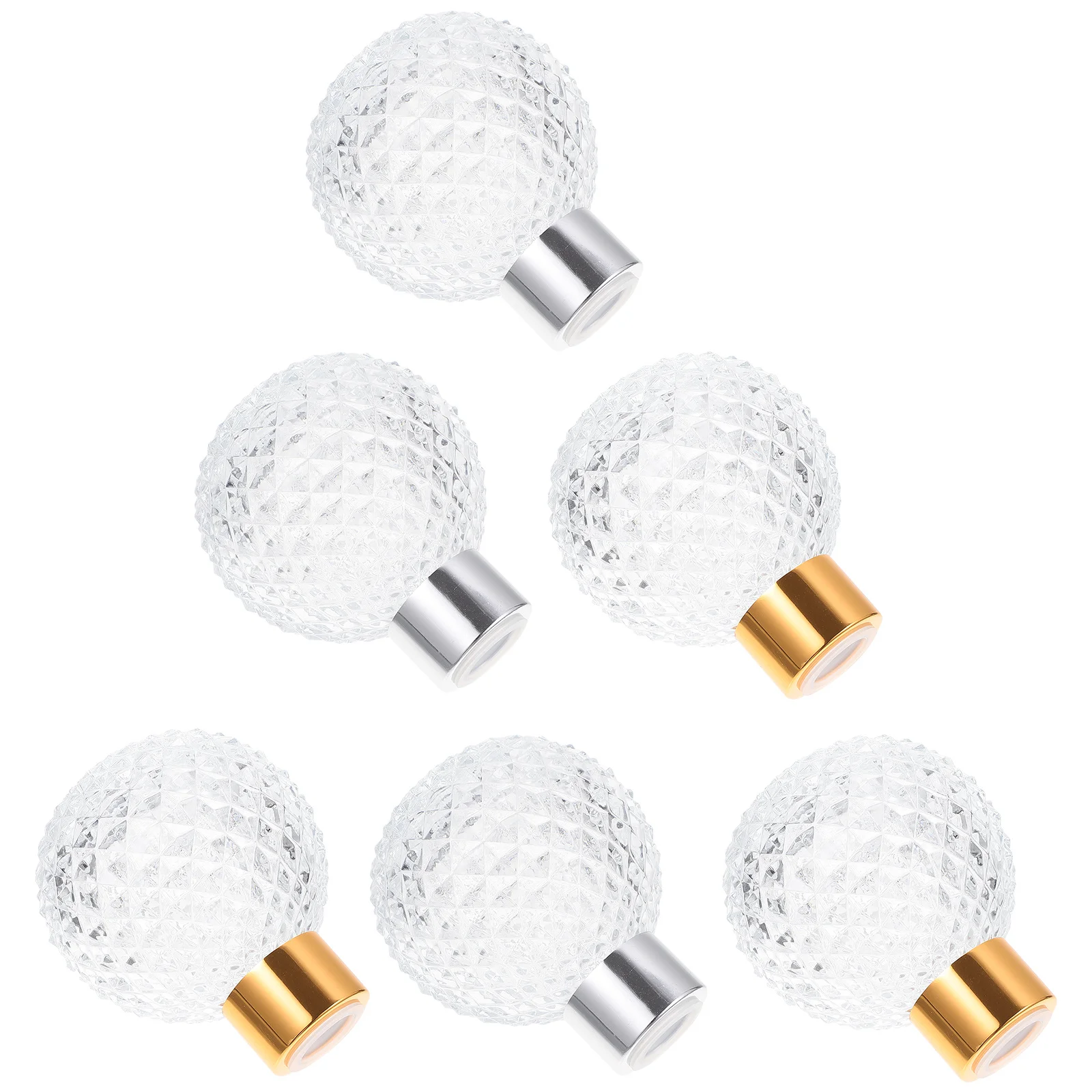 6Pcs Fragrance Bottles Glass Empty Refillable Perfume Containers Washable Long-Lasting Storage for Essential Oils
6Pcs Fragrance Bottles Glass Empty Refillable Perfume Containers Washable Long-Lasting Storage for Essential Oils