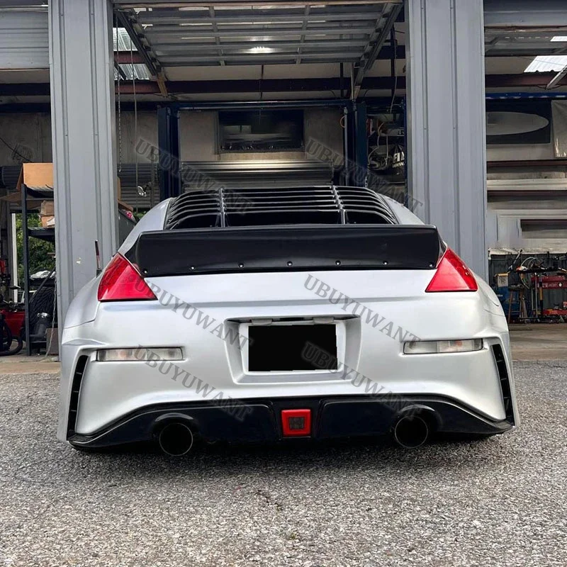 For Nissan 350Z Fairlady Z33 Rocket Bunny Style ABS Rear Trunk Boot Lid Car Spoiler Ducktail Lip Wing 2003--2008
For Nissan 350Z Fairlady Z33 Rocket Bunny Style ABS Rear Trunk Boot Lid Car Spoiler Ducktail Lip Wing 2003--2008
