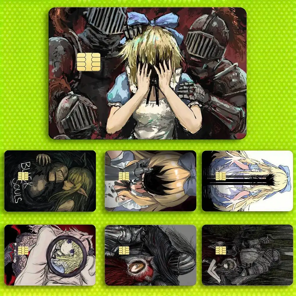 Game Black Souls Anime HD Waterproof Card Skins Protective Stickers for Credit Bank Game Cards
Game Black Souls Anime HD Waterproof Card Skins Protective Stickers for Credit Bank Game Cards