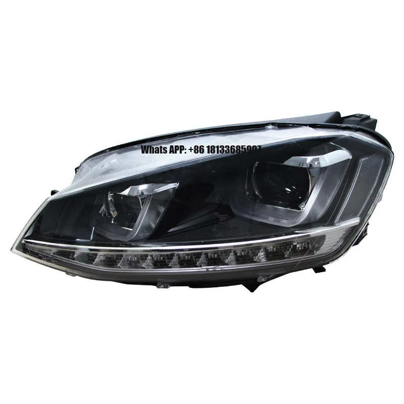 Headlight Assembly GOLF7 Modified LED Double U Headlights Turn Signal Lenses Xenon Headlights
Headlight Assembly GOLF7 Modified LED Double U Headlights Turn Signal Lenses Xenon Headlights