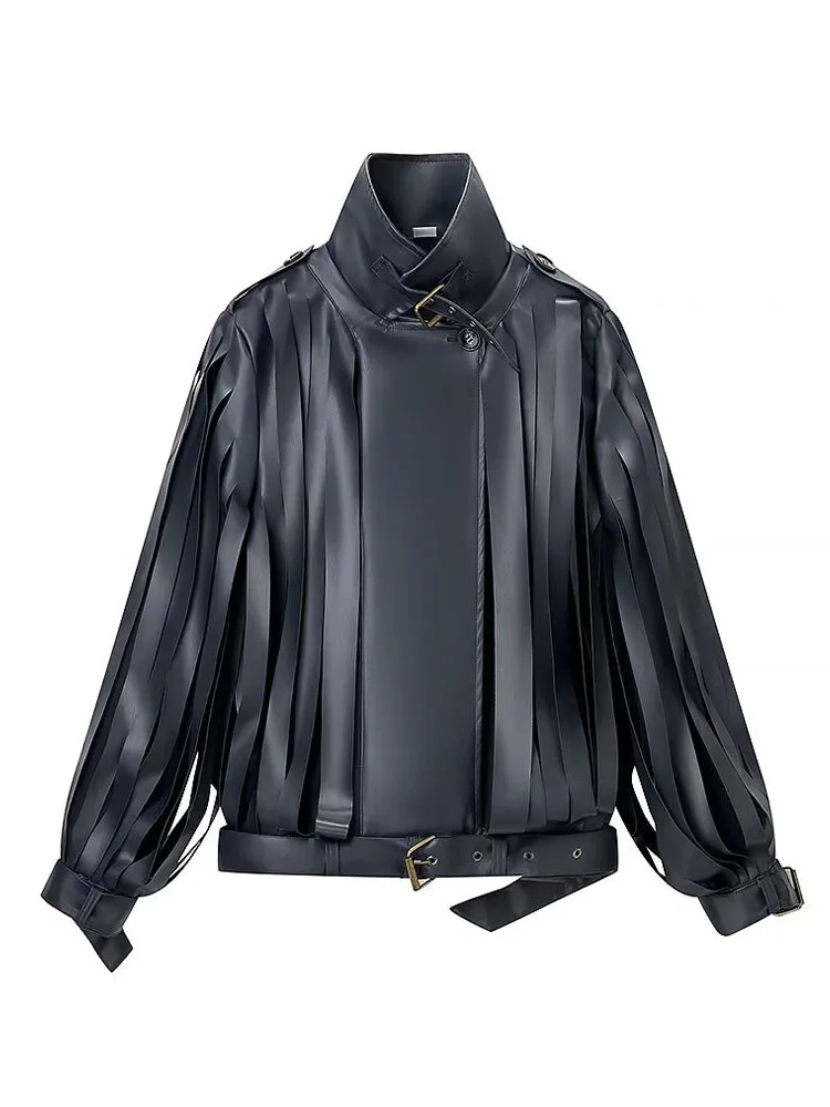 HH 2026 Woman Spring Street Style Coats Solid Tassel Decoration Button Women New Fashion Turn-Down Collar Long Sleeves Jackets
HH 2026 Woman Spring Street Style Coats Solid Tassel Decoration Button Women New Fashion Turn-Down Collar Long Sleeves Jackets